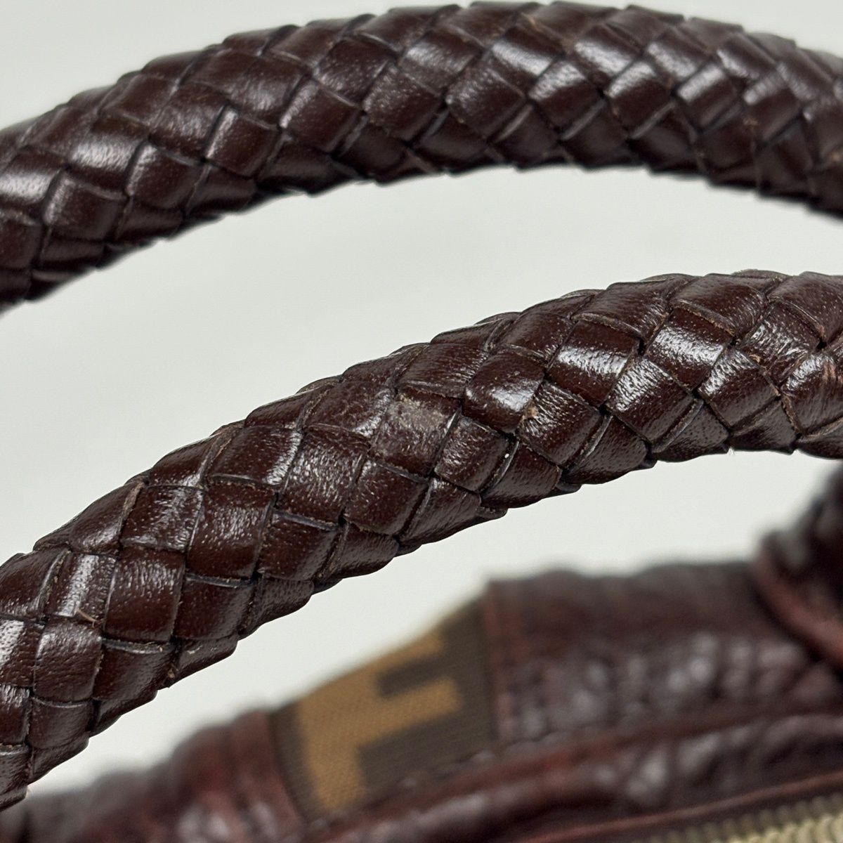 Fendi bag Handbag Canvas Brown — view 6