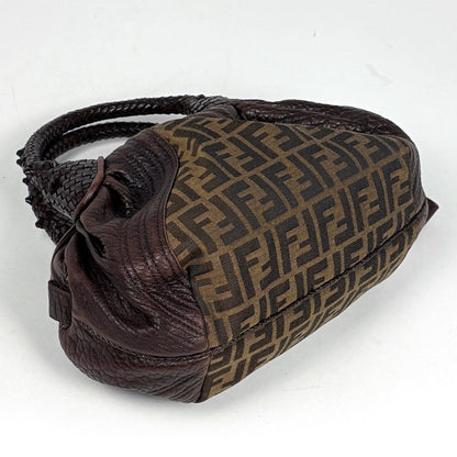 Fendi bag Handbag Canvas Brown — view 2