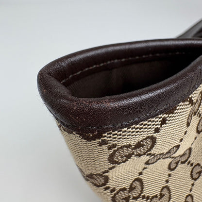 Gucci GG Pattern Tote Canvas Beige Brown — view 7