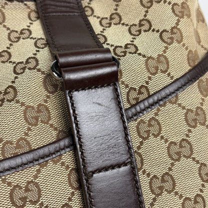 Gucci GG Pattern Tote Canvas Beige Brown — view 6