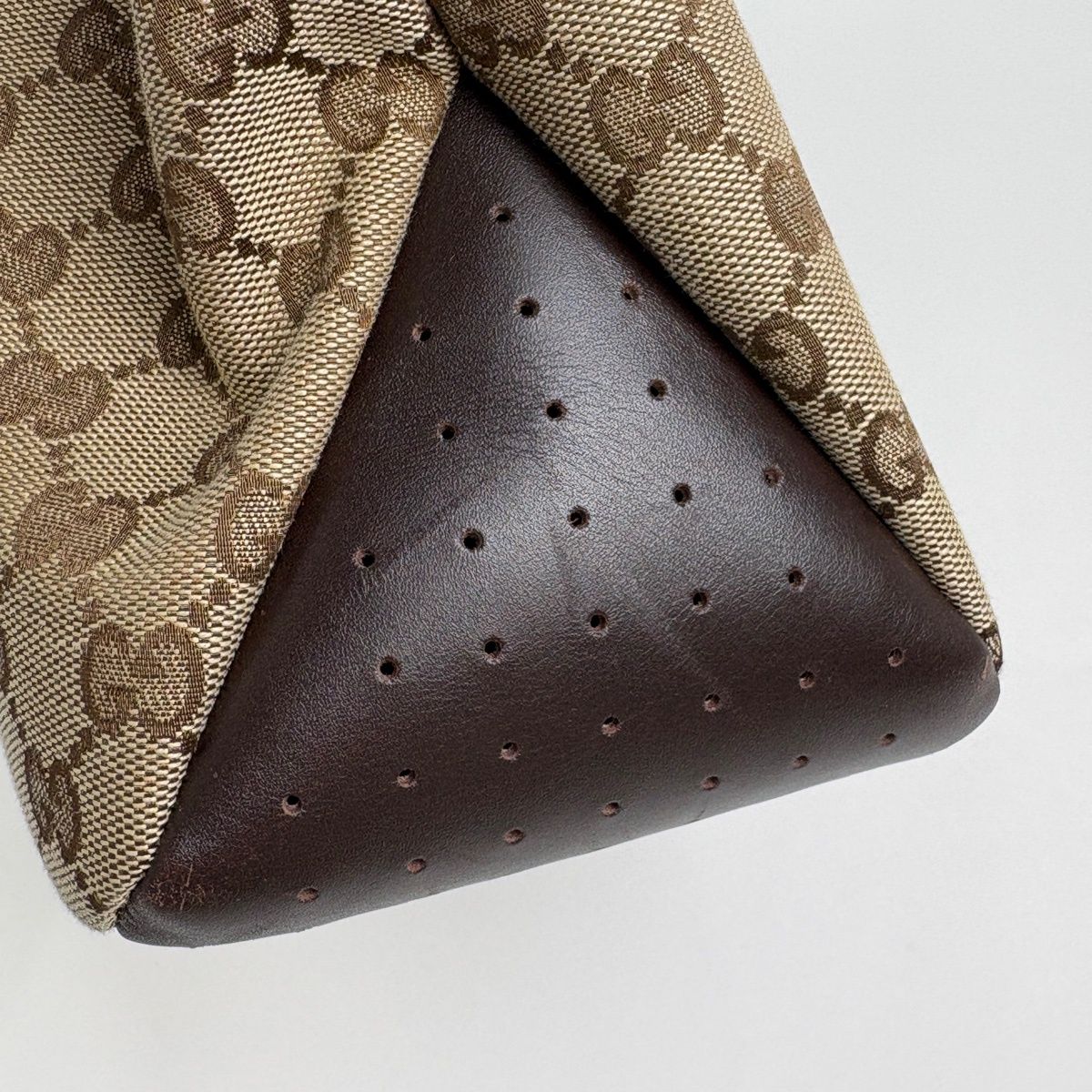 Gucci GG Pattern Tote Canvas Beige Brown — view 5