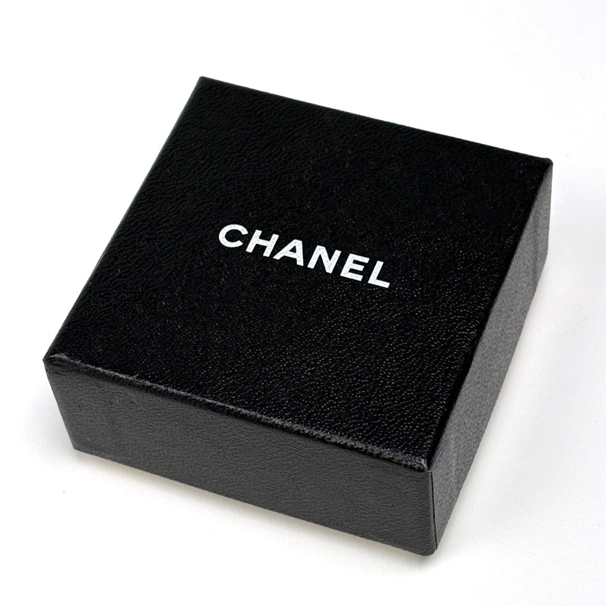 Chanel CC Logo Line Earrings Tale Silver — view 6