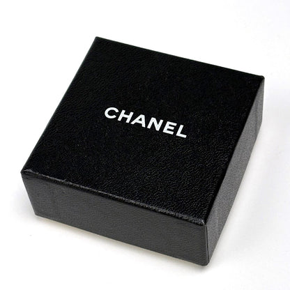 Chanel CC Logo Line Earrings Tale Silver — view 6
