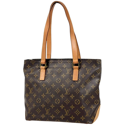 Louis Vuitton Cabas Piano Shoulder Bag Tote Monogram Brown