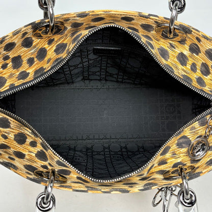Dior o-le pattern 2-Way Handbag Canvas Brown — view 7