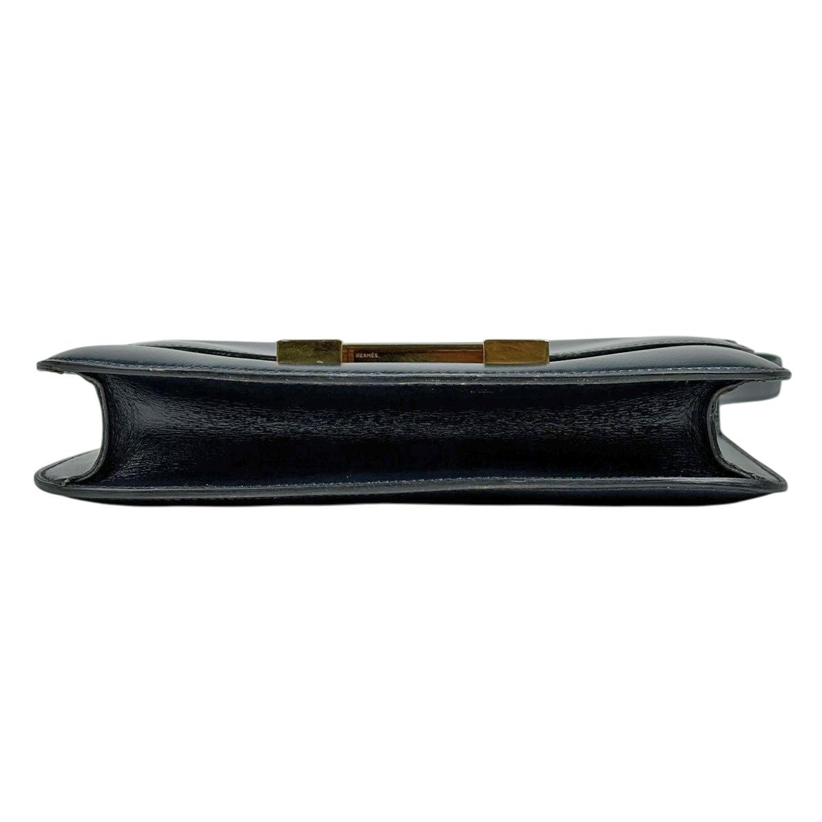 Hermes Constance 23 2-Way Shoulder Bag Box Calf Navy — view 5
