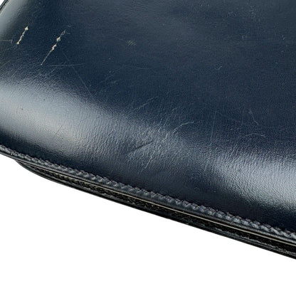Hermes Constance 23 2-Way Shoulder Bag Box Calf Navy — view 7
