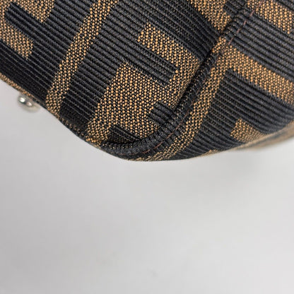 Fendi Tote Canvas Brown — view 3