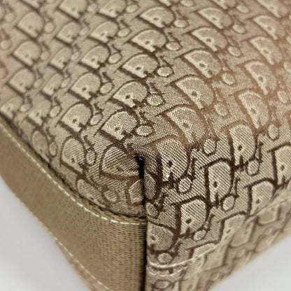 Dior o-le Tobta Pattern Shoulder Bag Canvas Brown — view 3