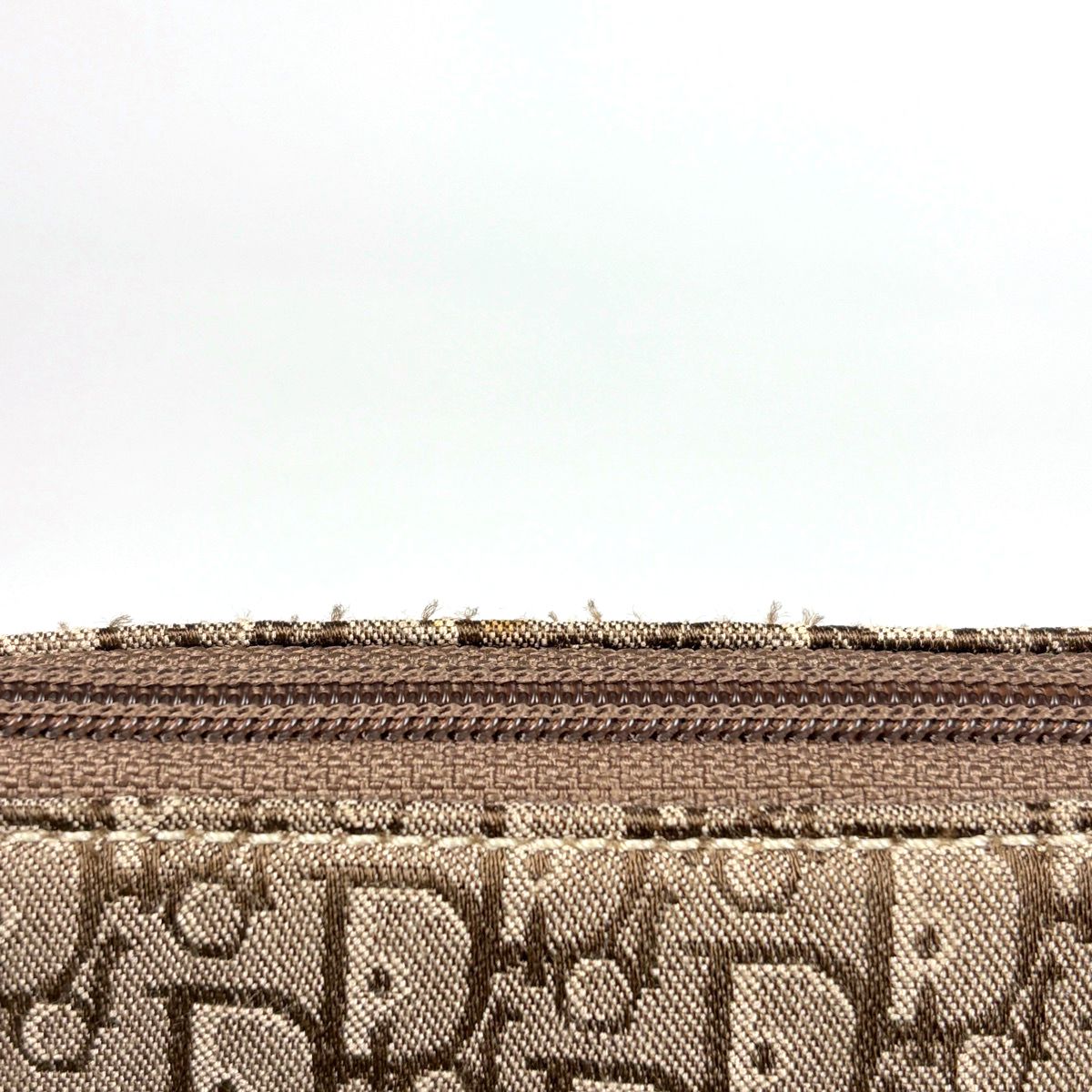 Dior o-le Tobta Pattern Shoulder Bag Canvas Brown — view 5