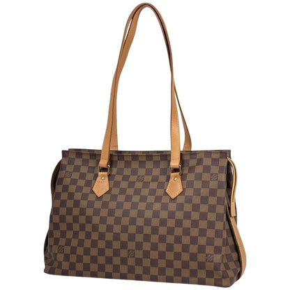 Louis Vuitton Shoulder Bag 100 Tote Damier Brown