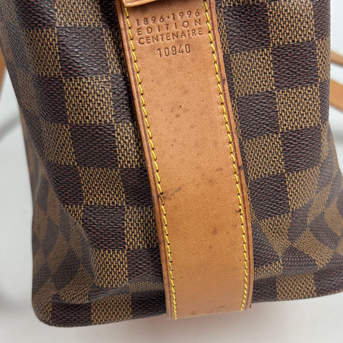 Louis Vuitton Shoulder Bag 100 Tote Damier Brown — view 4
