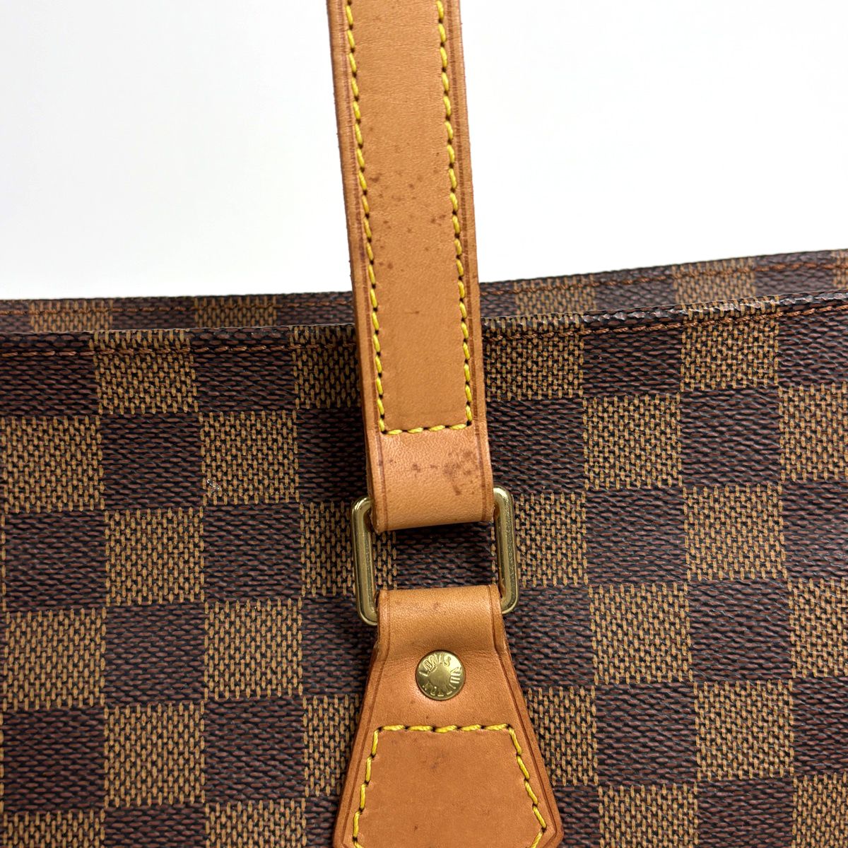 Louis Vuitton Shoulder Bag 100 Tote Damier Brown — view 7