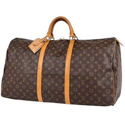 Louis Vuitton Keepall 60 Boston Bag Monogram Brown