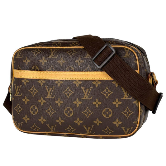 Louis Vuitton PM Crossbody Shoulder Bag Monogram Brown