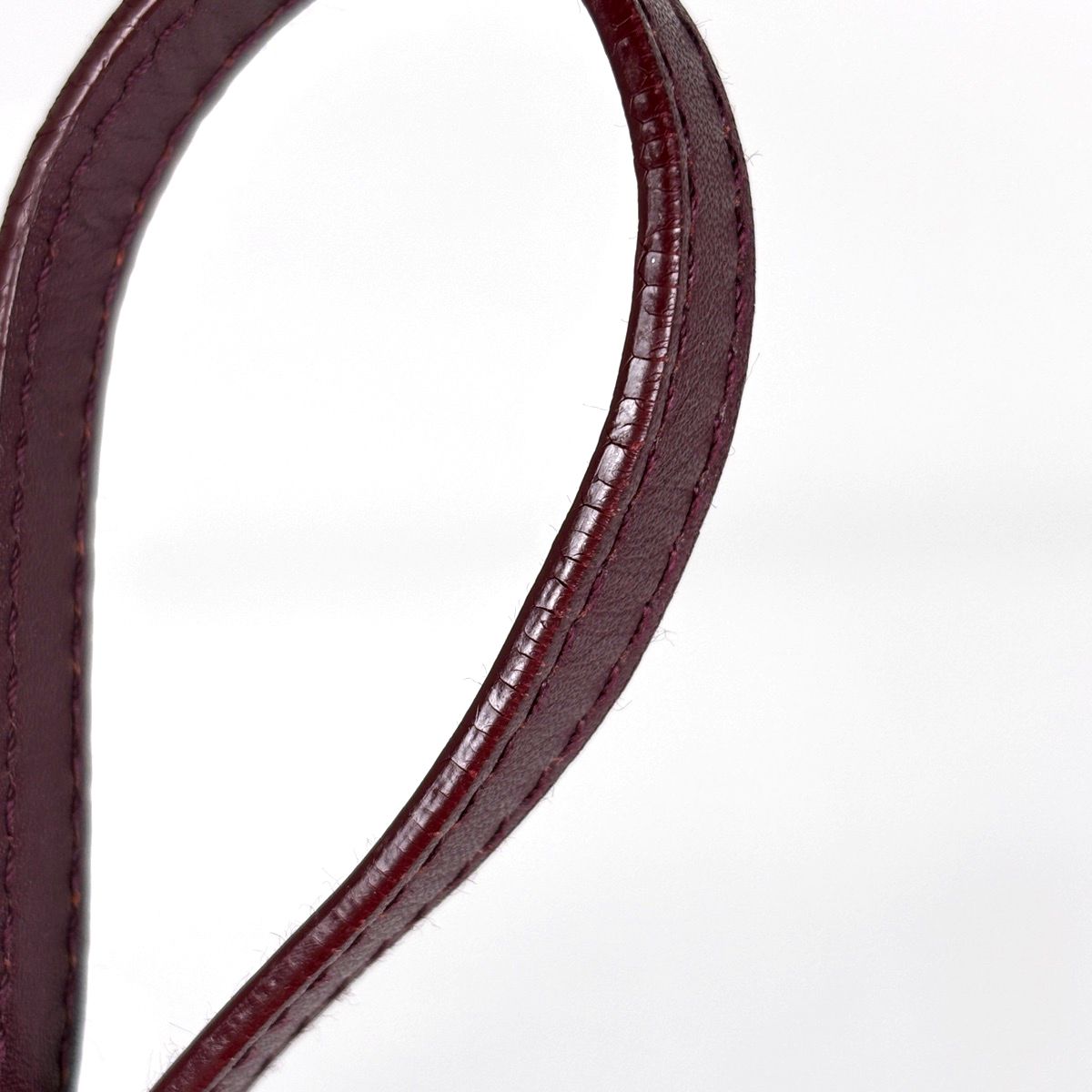 Dior o-le Tobta Pattern delebag Shoulder Bag Canvas Bordeaux — view 7