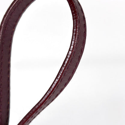 Dior o-le Tobta Pattern delebag Shoulder Bag Canvas Bordeaux — view 7