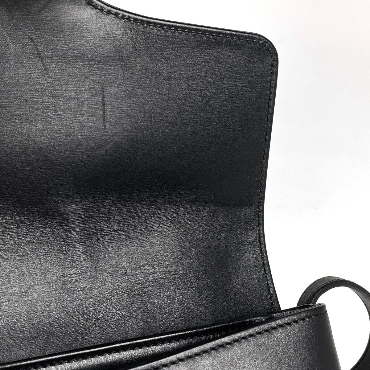 Gucci Shoulder Bag GG Marmont Double Leather Black — view 7