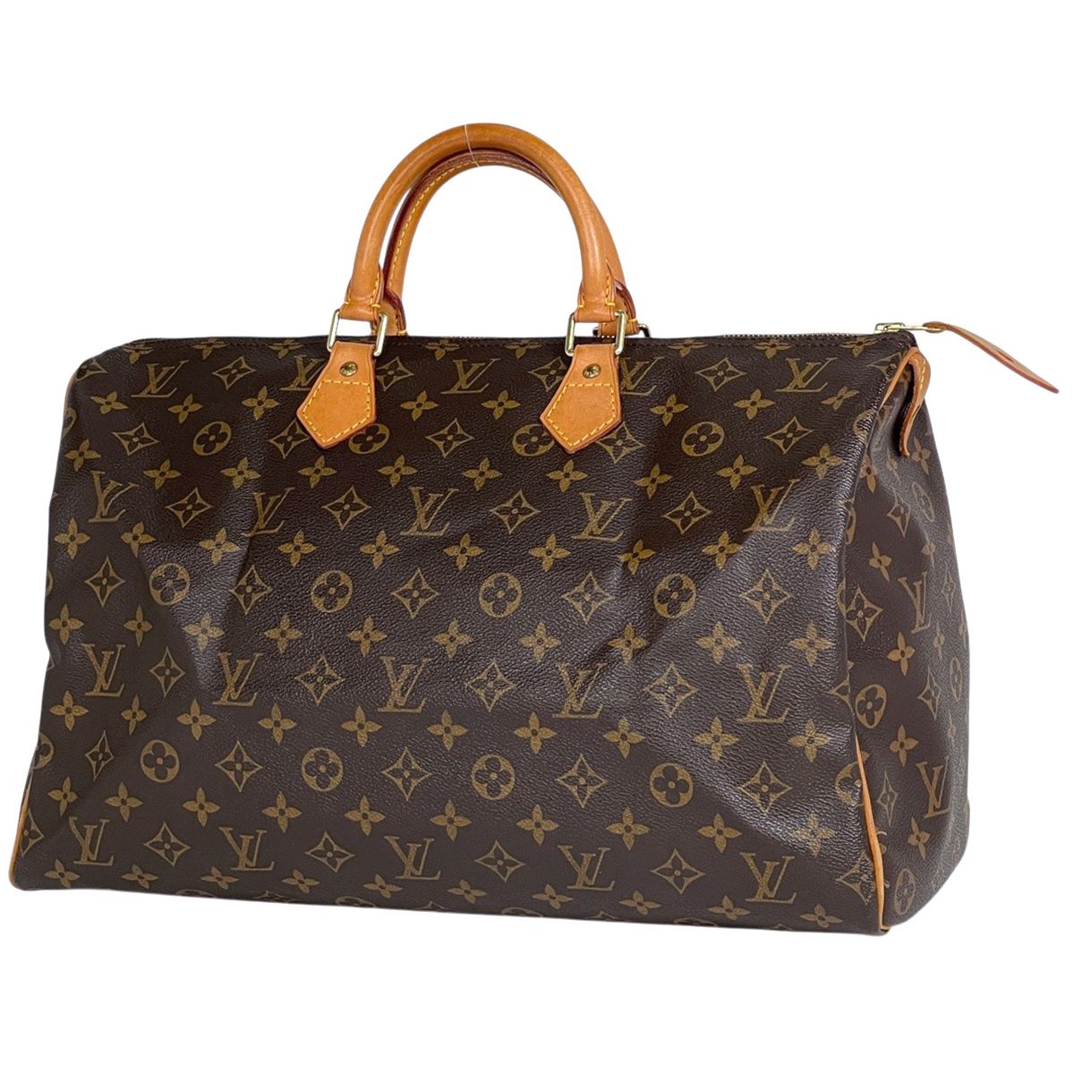 Louis Vuitton Speedy 40 Handbag Monogram Brown