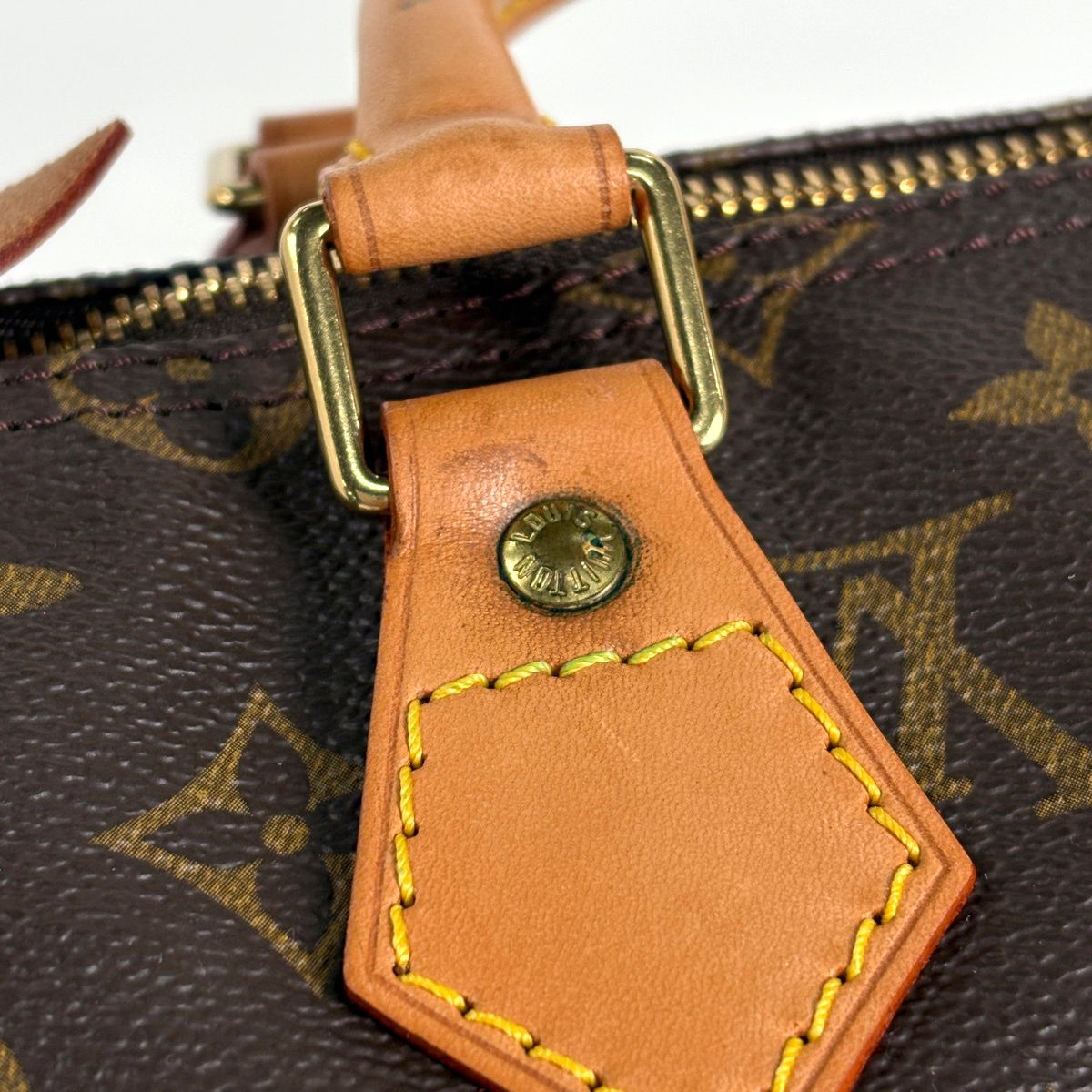 Louis Vuitton Speedy 35 Handbag Monogram Brown — view 4