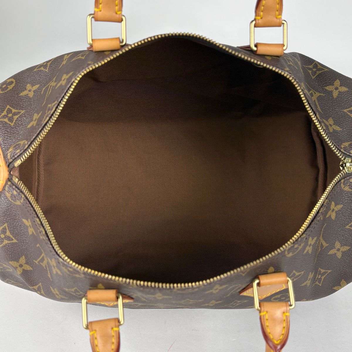Louis Vuitton Speedy 35 Handbag Monogram Brown — view 7