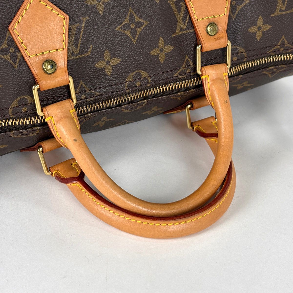 Louis Vuitton Speedy 35 Handbag Monogram Brown — view 6
