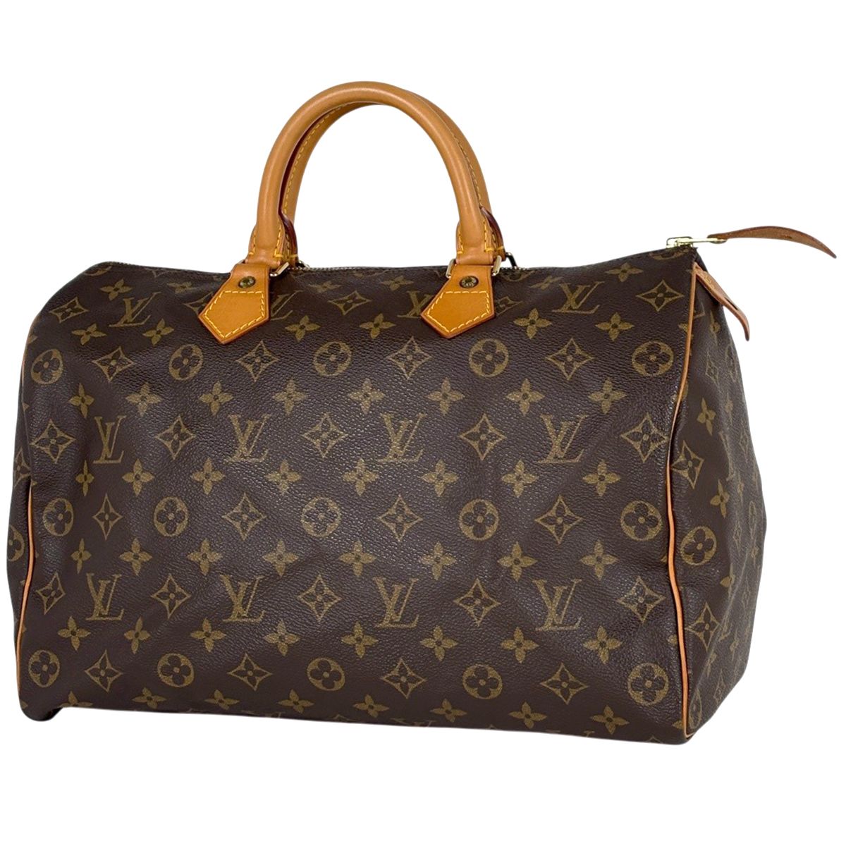 Louis Vuitton Speedy 35 Handbag Monogram Brown