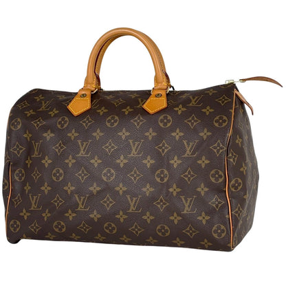 Louis Vuitton Speedy 35 Handbag Monogram Brown