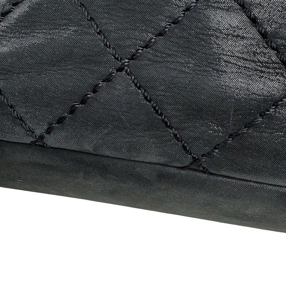 Chanel Wild Stitch Che Shoulder Bag CC Logo Black — view 7