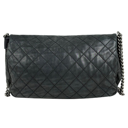 Chanel Wild Stitch Che Shoulder Bag CC Logo Black — view 3