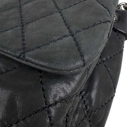 Chanel Wild Stitch Che Shoulder Bag CC Logo Black — view 8
