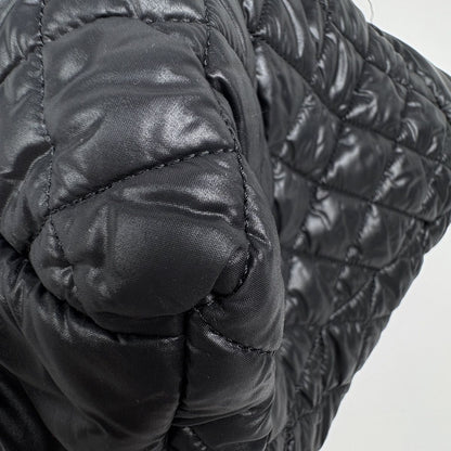 Chanel Midi Amu Tote Nylon Black — view 4