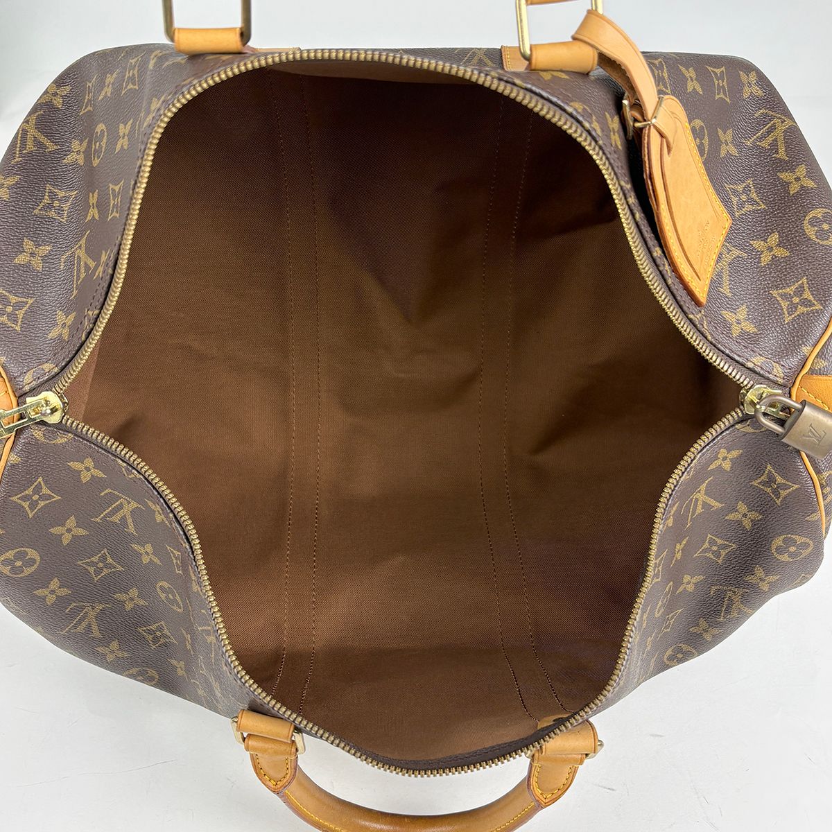 Louis Vuitton Keepall 50 Boston Bag Monogram Brown — view 9