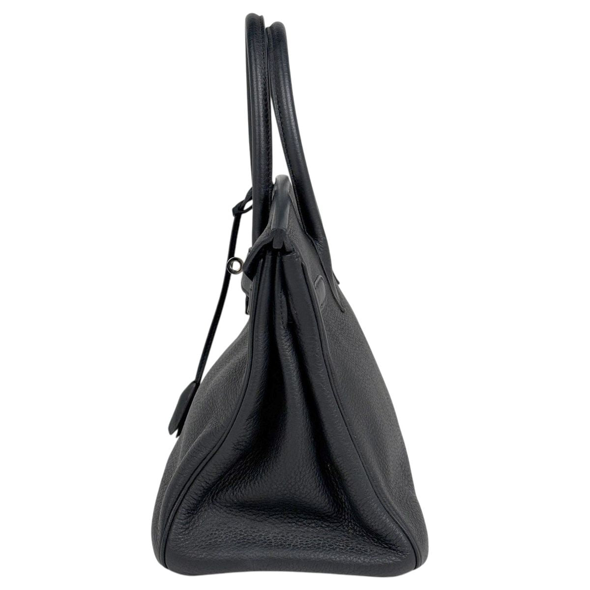 Hermes Birkin 30 Handbag Taurillon Clemence Black — view 2