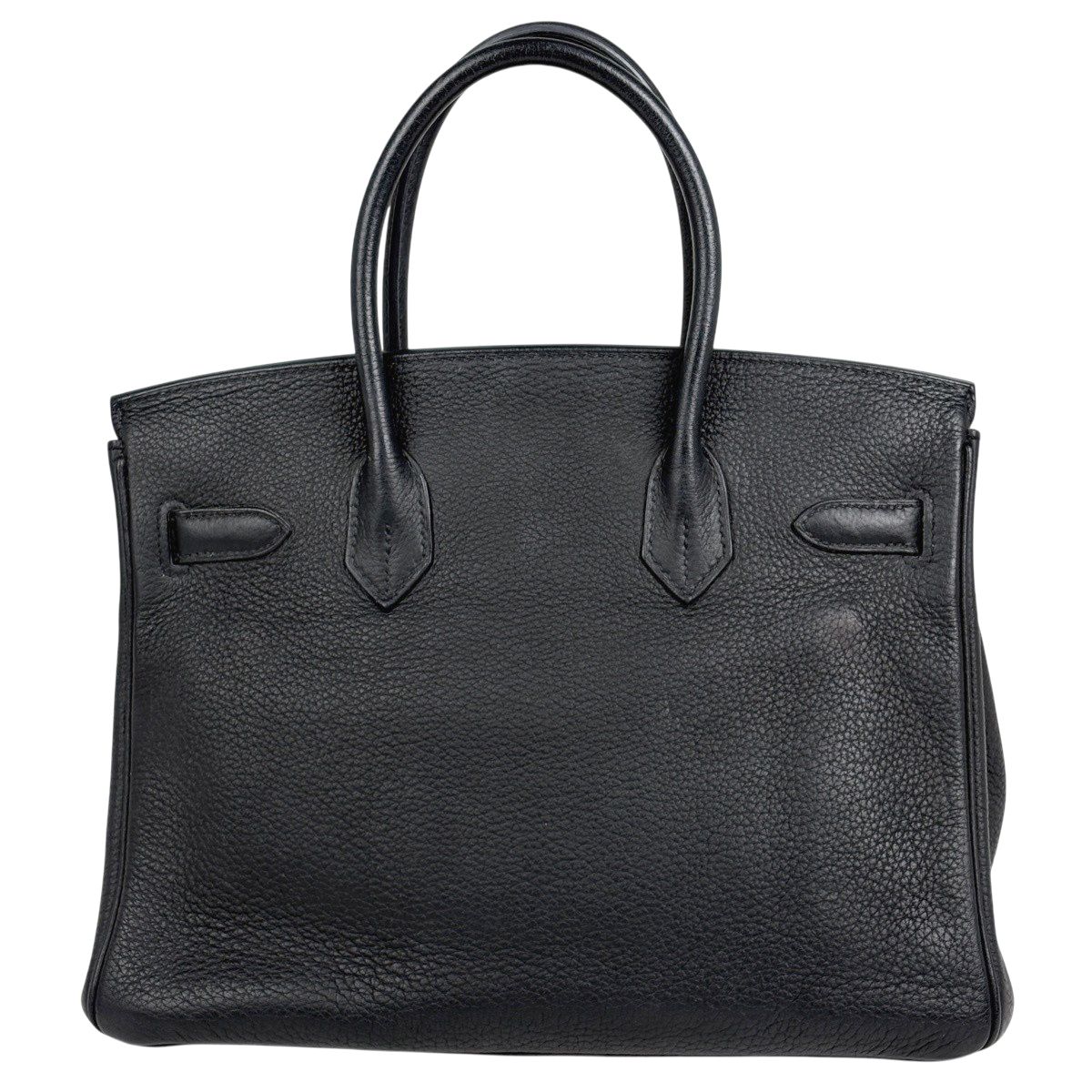 Hermes Birkin 30 Handbag Taurillon Clemence Black — view 3