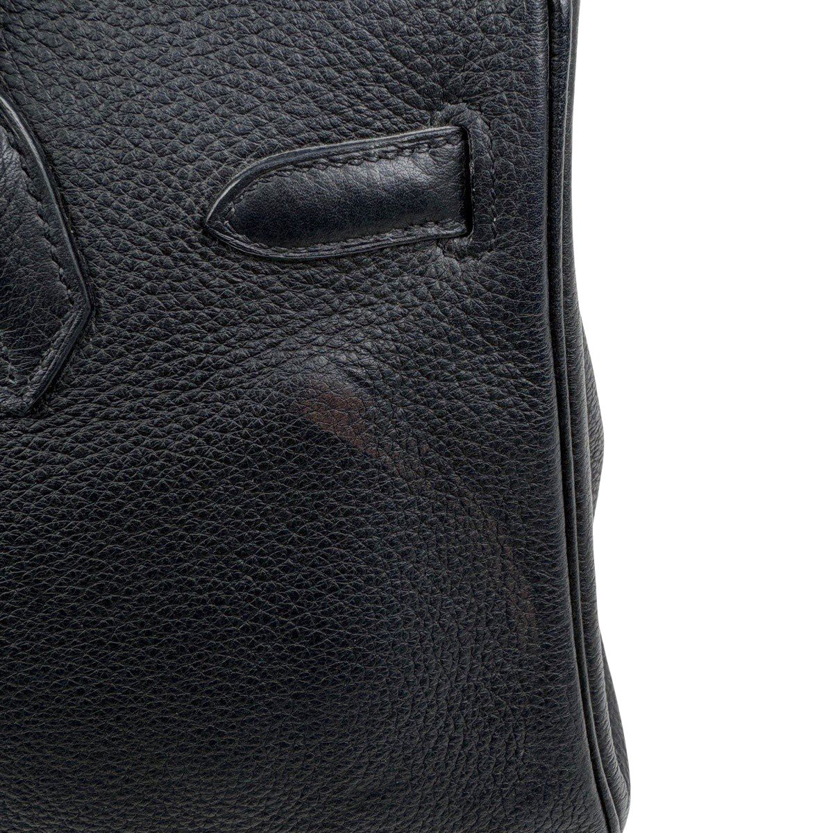 Hermes Birkin 30 Handbag Taurillon Clemence Black — view 7