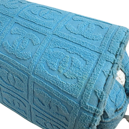 Chanel CC Logo che Shoulder Bag toblue — view 8