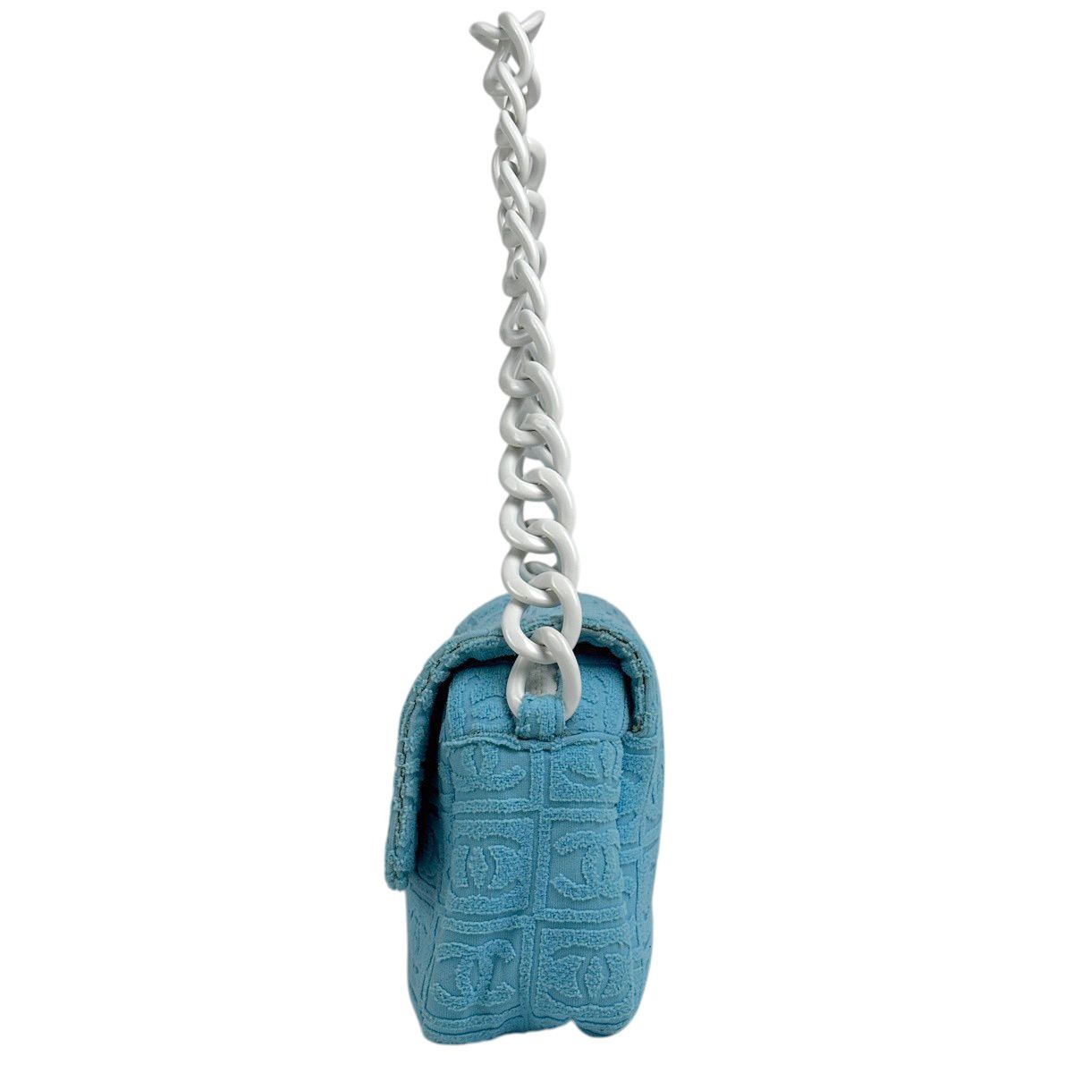 Chanel CC Logo che Shoulder Bag toblue — view 2