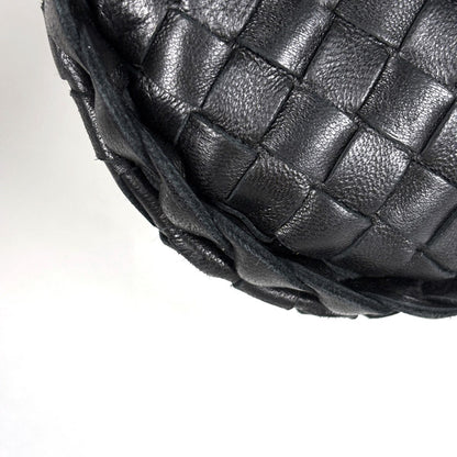 Bottega Veneta Shoulder Bag Bo Leather Black — view 3