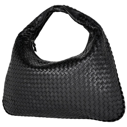 Bottega Veneta Shoulder Bag Bo Leather Black