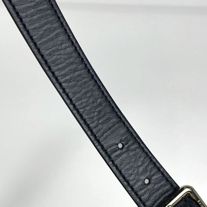 Gucci GG Pattern Shoulder Bag Sherry Line Canvas Navy Beige — view 7