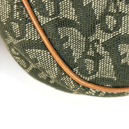Dior o-le Tobta Pattern delebag Khaki Shoulder Bag Canvas Green — view 3
