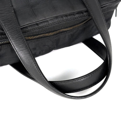Chanel leline Handbag Nylon Black — view 6