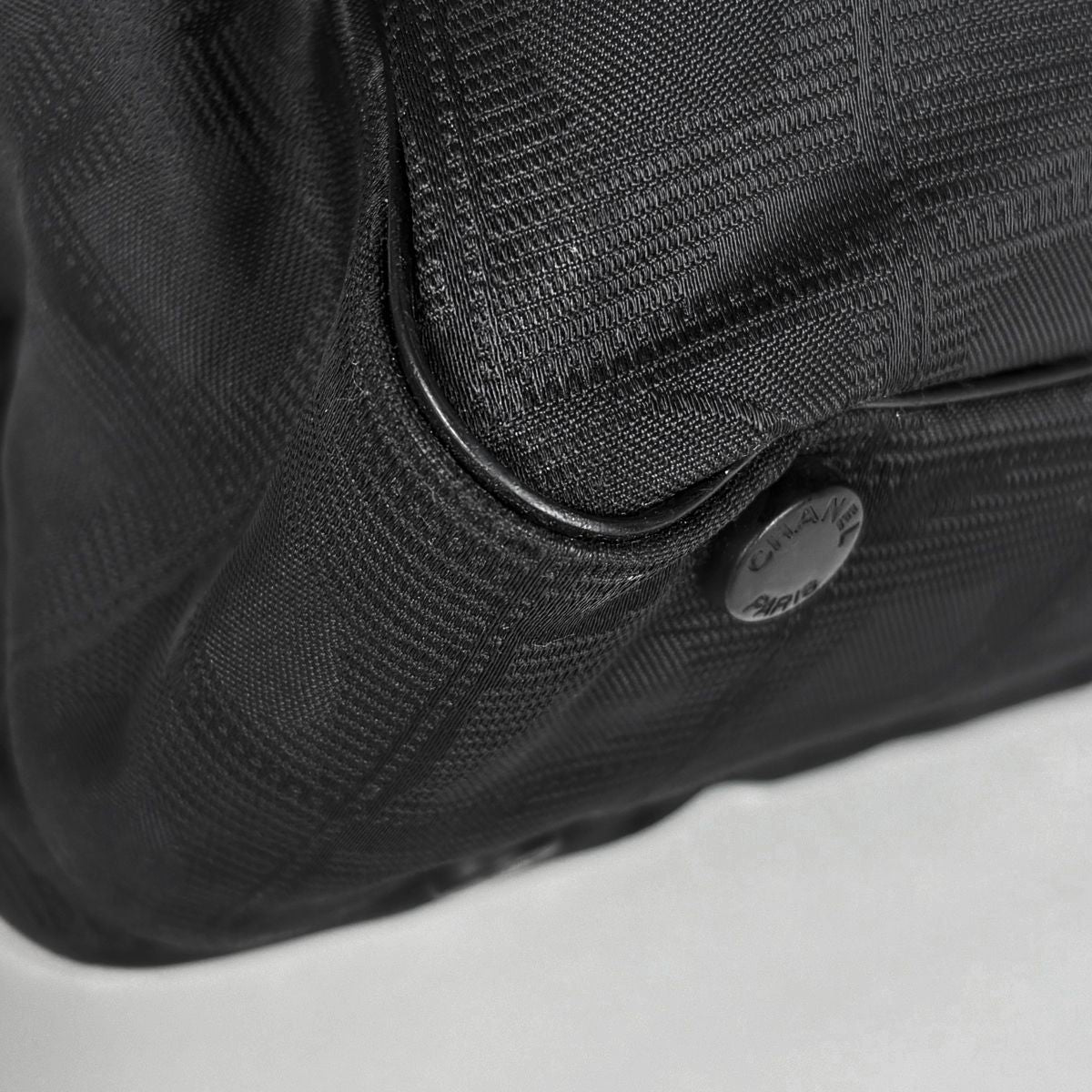 Chanel leline Handbag Nylon Black — view 3