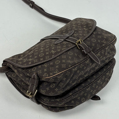 Louis Vuitton Saumur 30 Crossbody Shoulder Bag Monogram Mini Lin — view 2