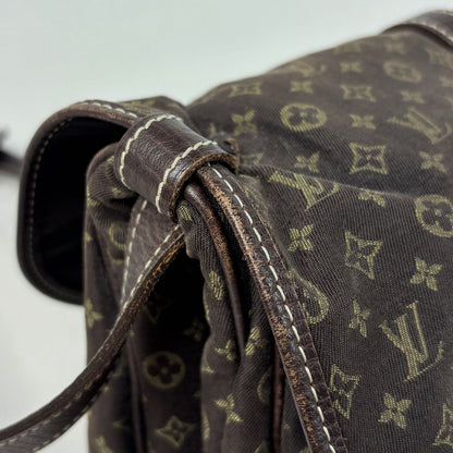 Louis Vuitton Saumur 30 Crossbody Shoulder Bag Monogram Mini Lin — view 5