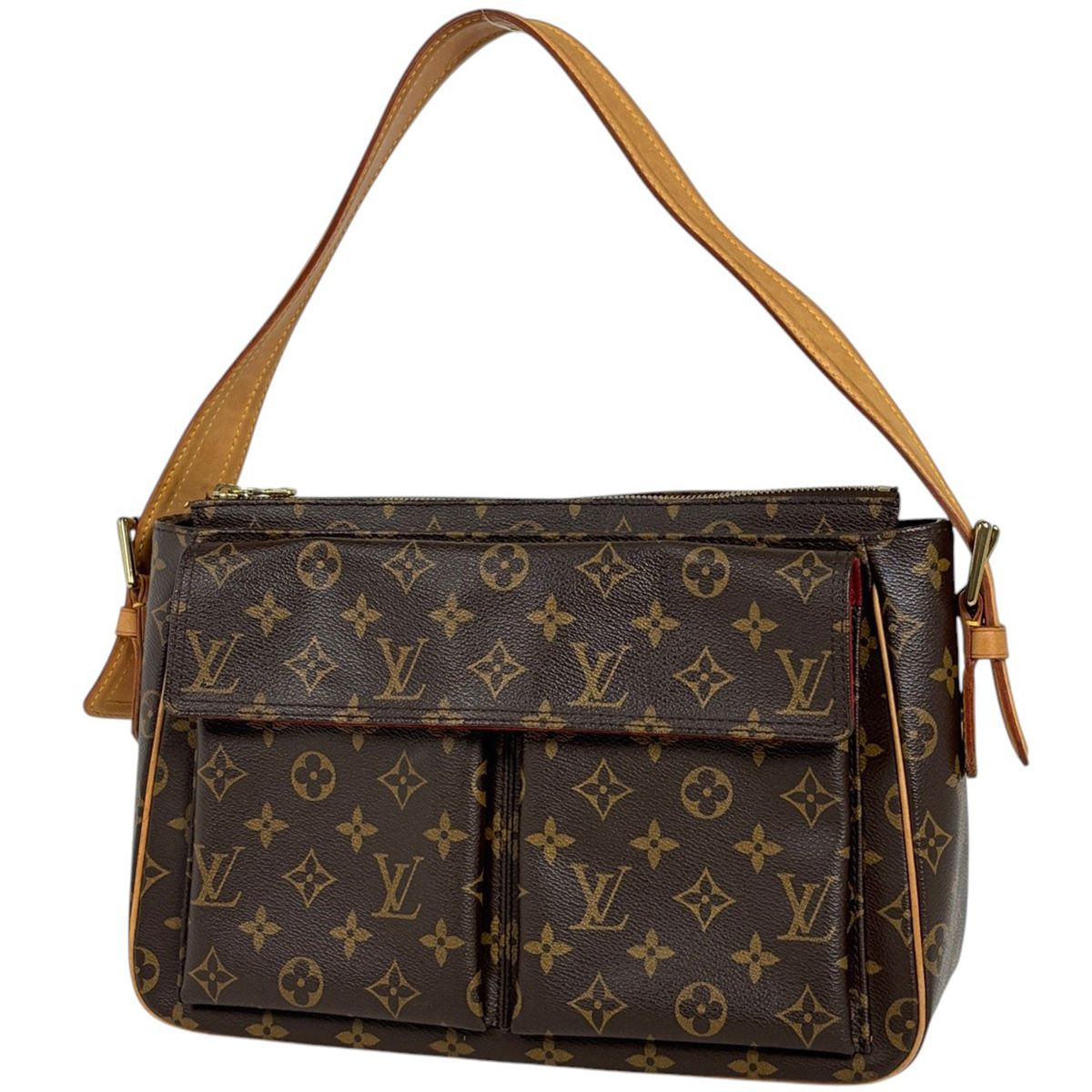 Louis Vuitton GM Shoulder Bag Monogram Brown