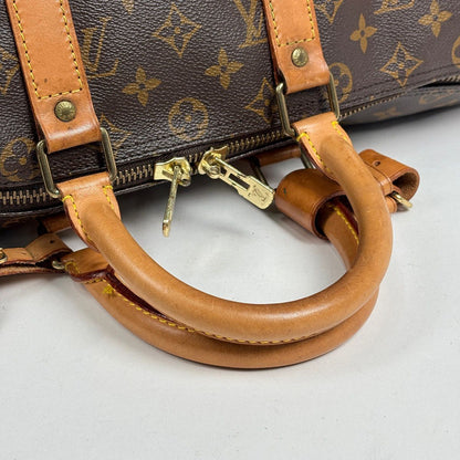 Louis Vuitton Keepall Bandouliere 45 Monogram Brown — view 8