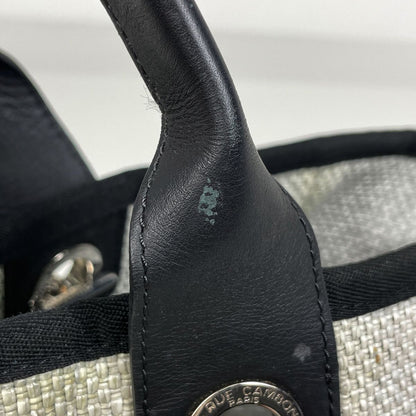 Chanel Deauville Line Che Tote 2-Way Gray Black — view 6
