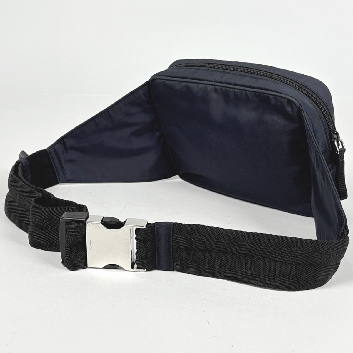 Prada Belt Bag Tessuto Nylon Navy — view 2